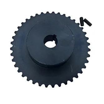 Black chain gear