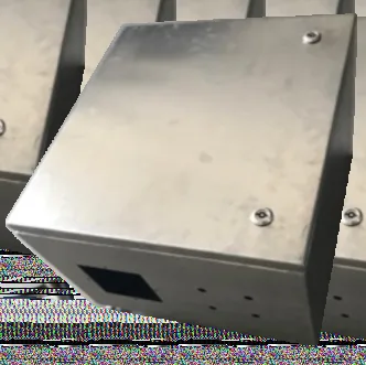 Stainless control panel enclosure