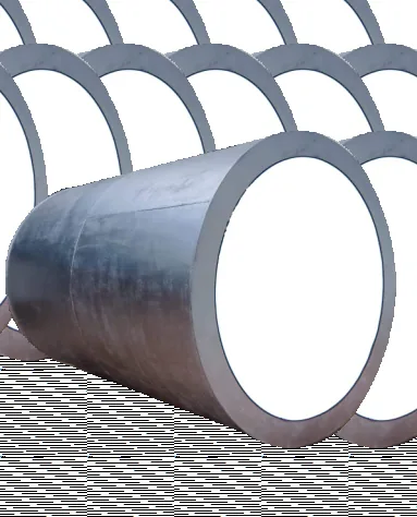 Steel heat exchanger shell